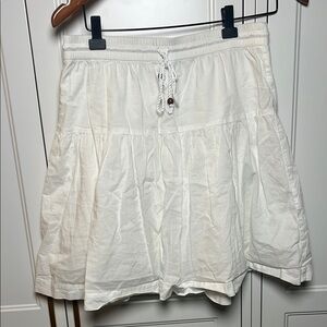 Vintage Y2K GAP Cream Drawstring Bubble Skirt